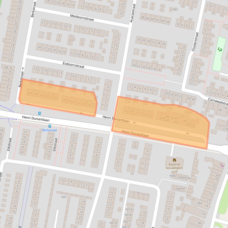 Kaart van postcodegebied 3434CG.