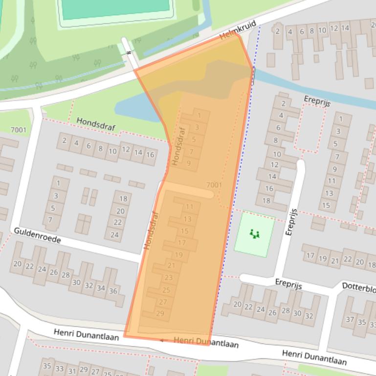 Kaart van postcodegebied 3434CK.