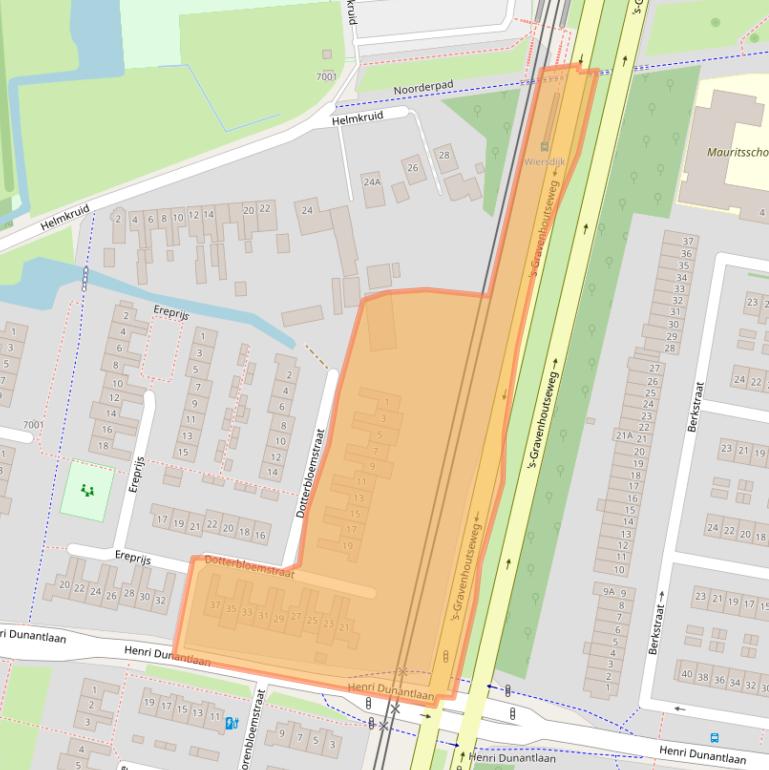 Kaart van postcodegebied 3434CR.