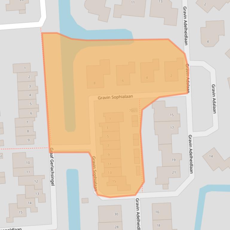 Kaart van postcodegebied 3434DB.