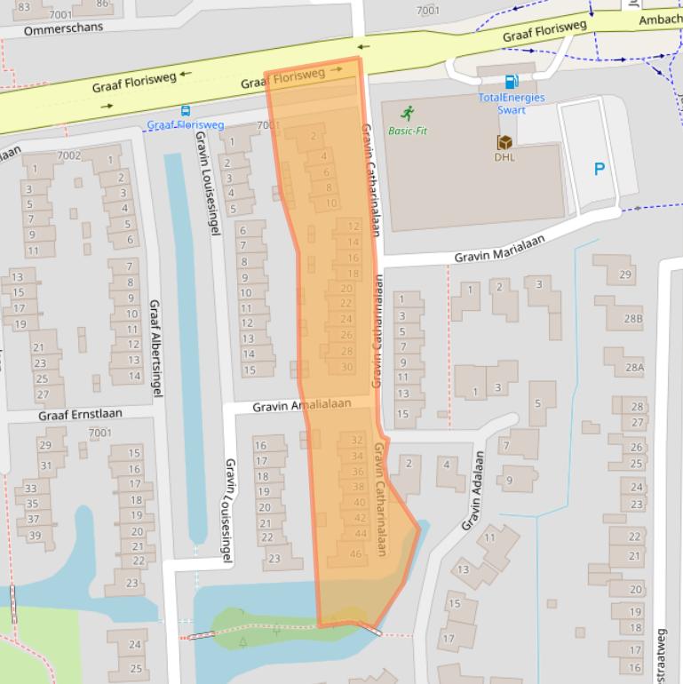 Kaart van postcodegebied 3434DE.