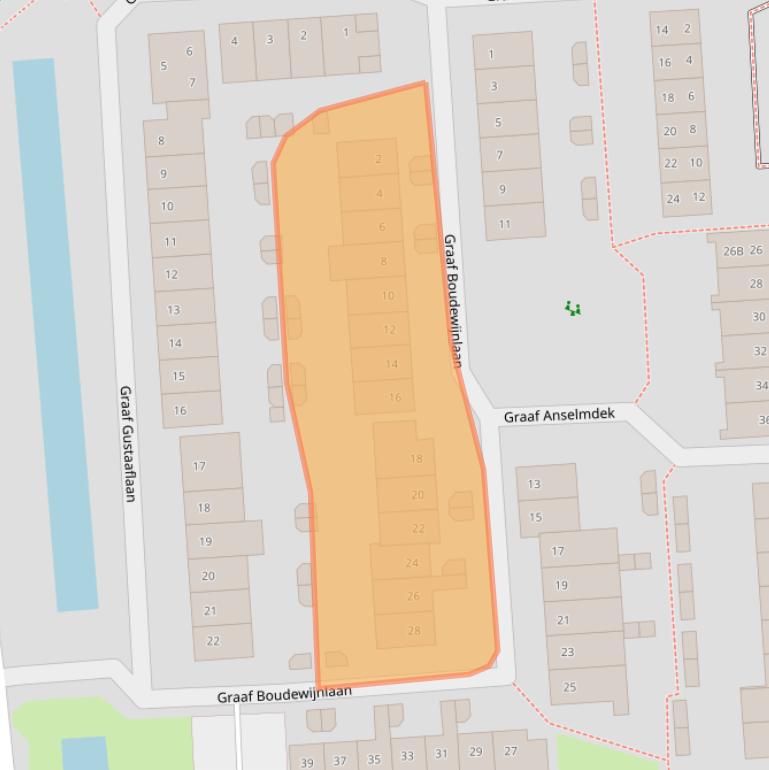 Kaart van postcodegebied 3434DW.