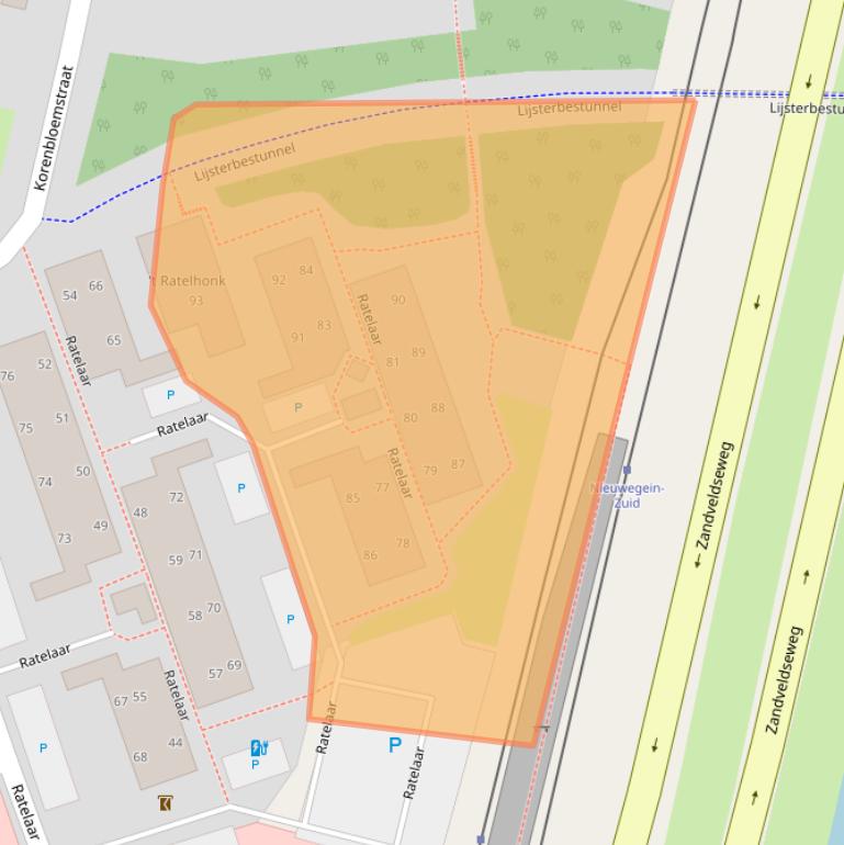 Kaart van postcodegebied 3434EZ.