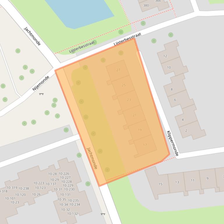 Kaart van postcodegebied 3434GR.