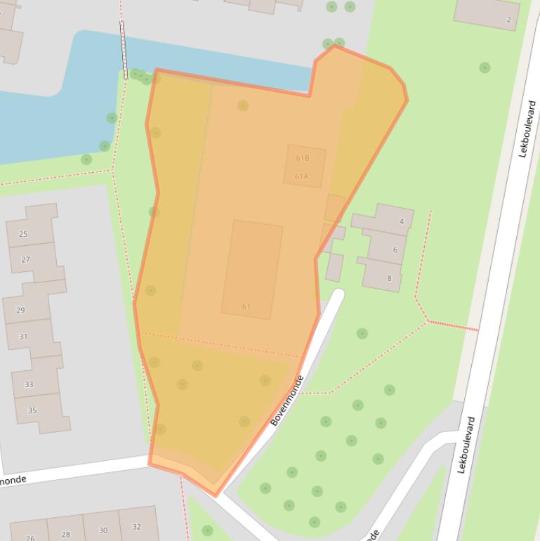 Kaart van postcodegebied 3434GT.