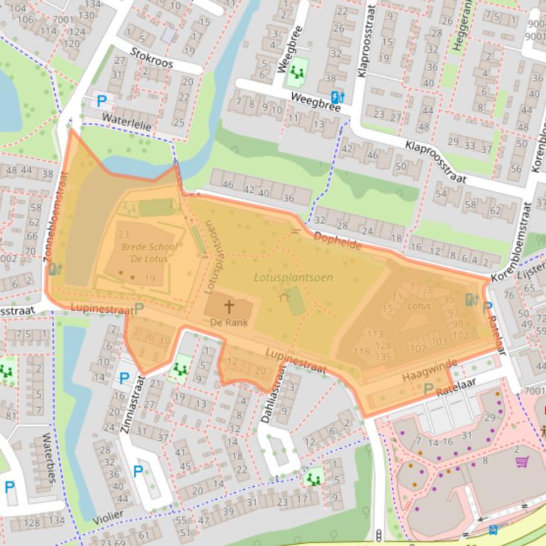 Kaart van postcodegebied 3434HA.