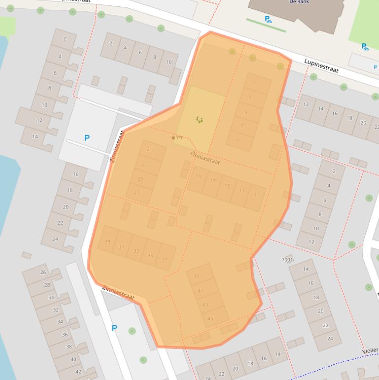 Kaart van postcodegebied 3434HC.