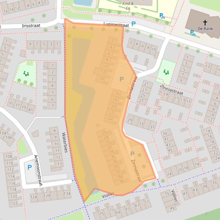 Kaart van postcodegebied 3434HD.