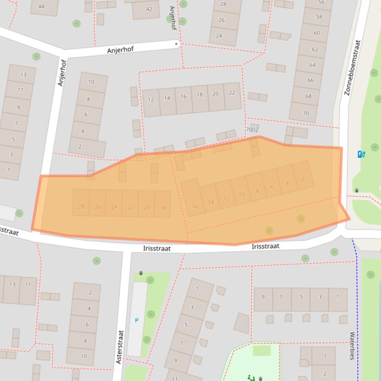 Kaart van postcodegebied 3434HM.