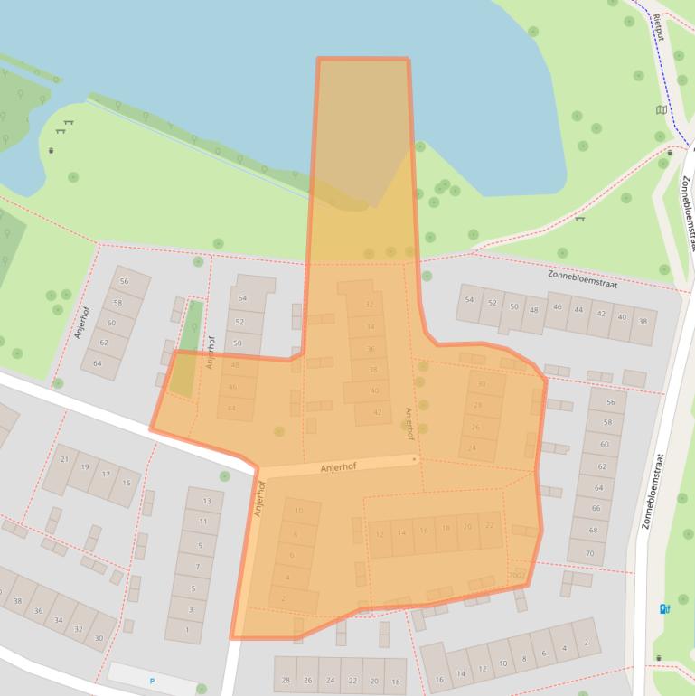 Kaart van postcodegebied 3434HR.