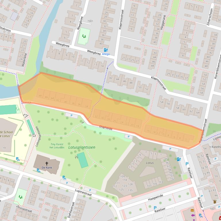 Kaart van postcodegebied 3434HZ.
