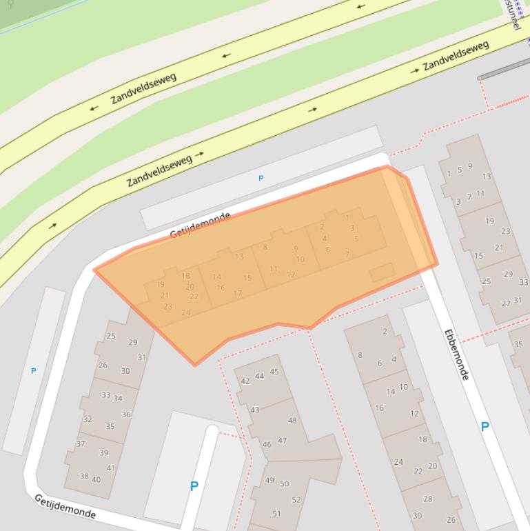 Kaart van postcodegebied 3434KA.