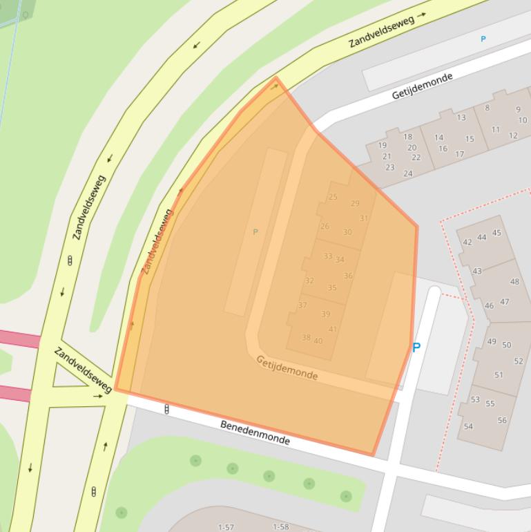 Kaart van postcodegebied 3434KB.