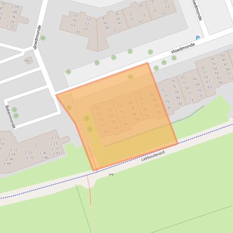 Kaart van postcodegebied 3434KR.