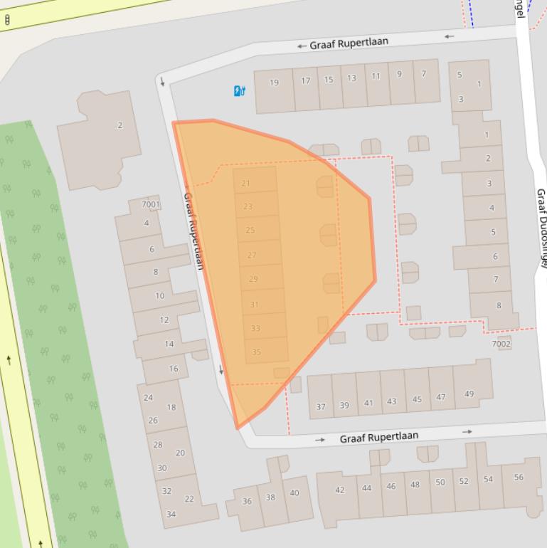 Kaart van postcodegebied 3434RG.