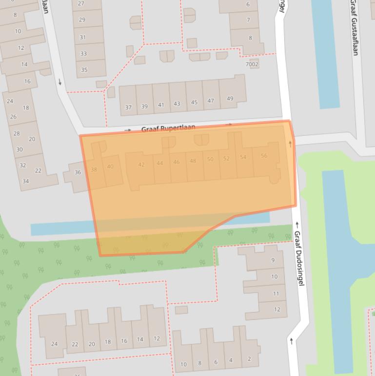 Kaart van postcodegebied 3434RK.