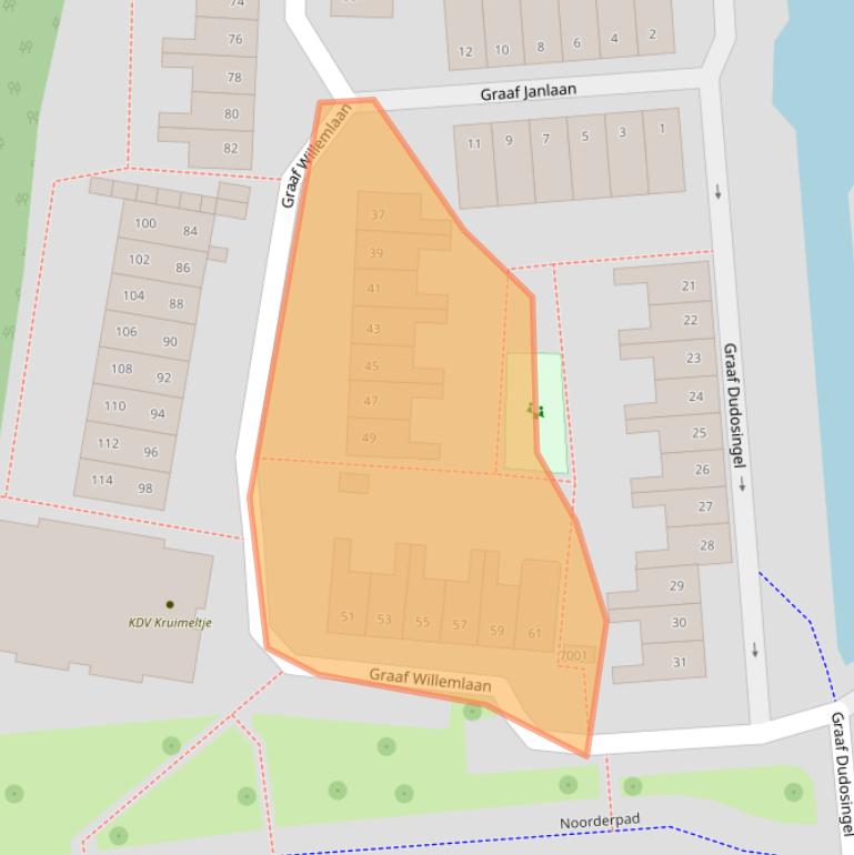 Kaart van postcodegebied 3434RM.