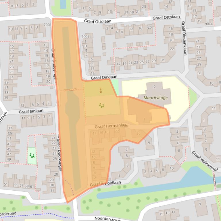 Kaart van postcodegebied 3434SB.