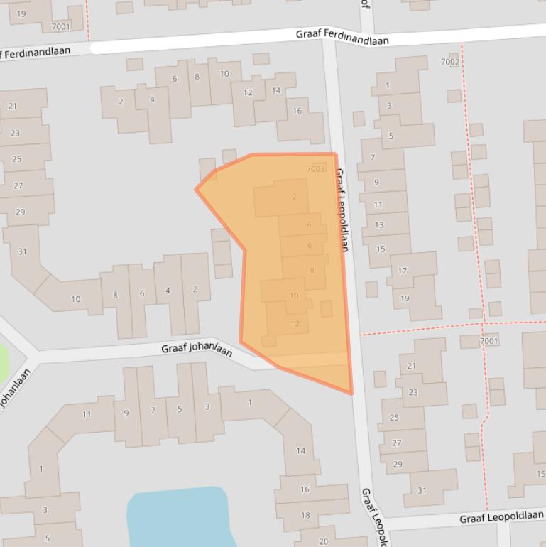 Kaart van postcodegebied 3434SJ.