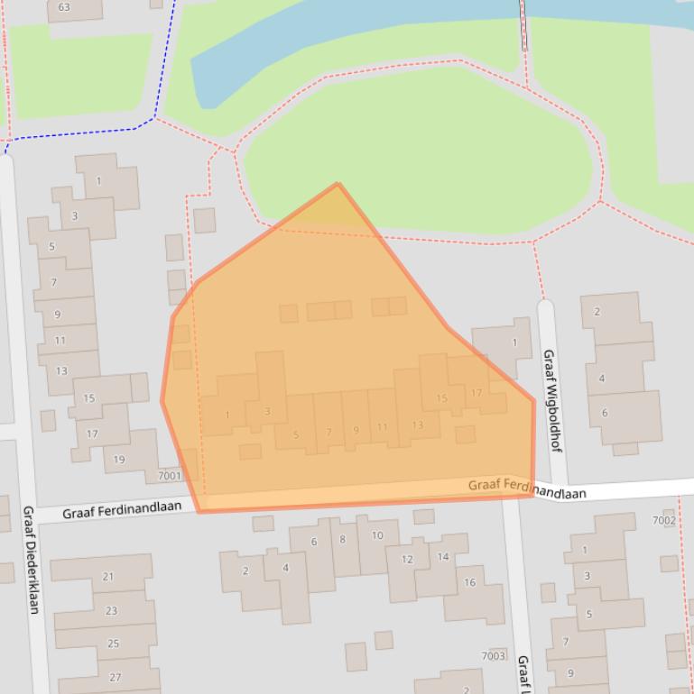 Kaart van postcodegebied 3434SN.