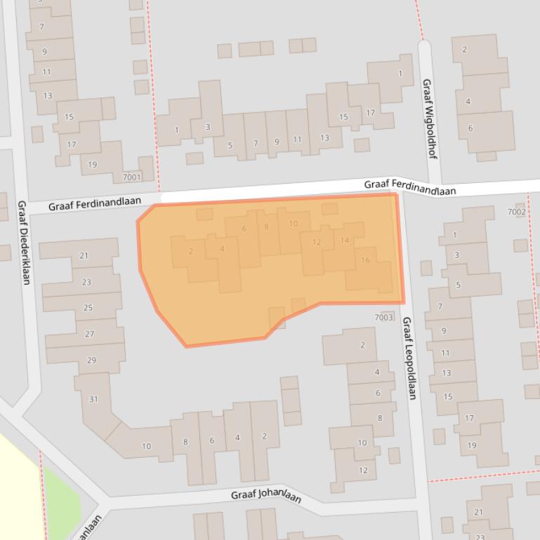 Kaart van postcodegebied 3434SP.