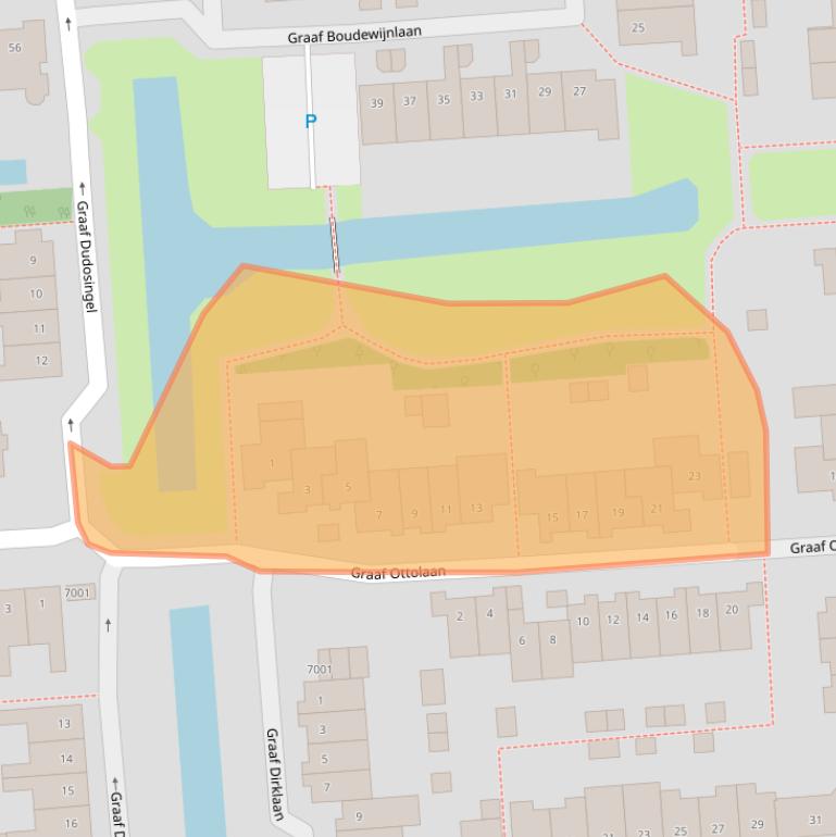 Kaart van postcodegebied 3434SV.