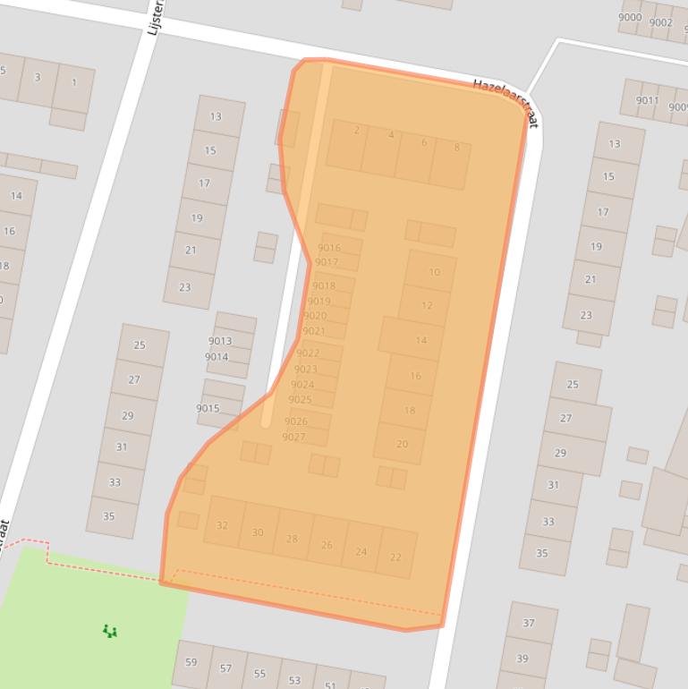 Kaart van postcodegebied 3434TC.