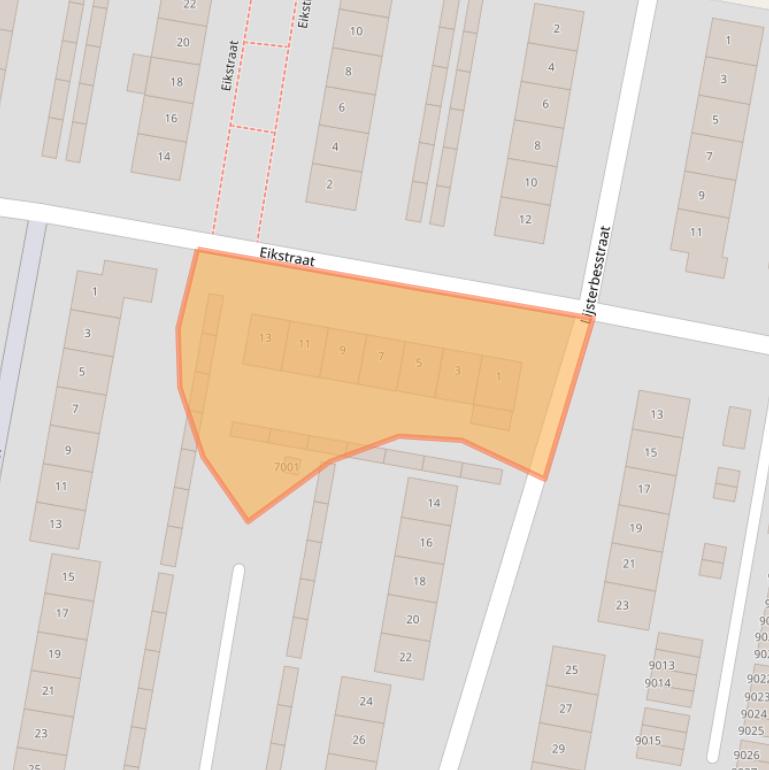 Kaart van postcodegebied 3434TD.