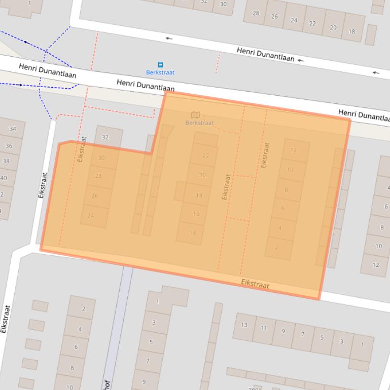 Kaart van postcodegebied 3434TE.