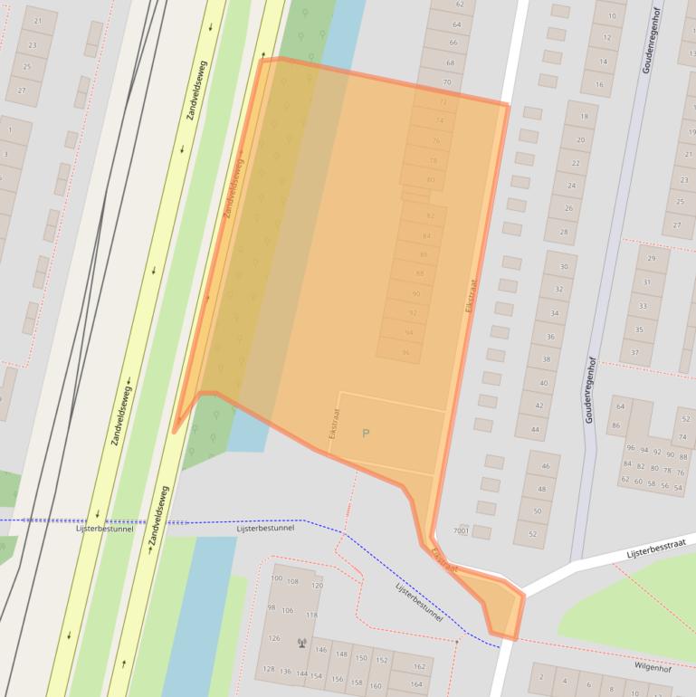 Kaart van postcodegebied 3434TH.