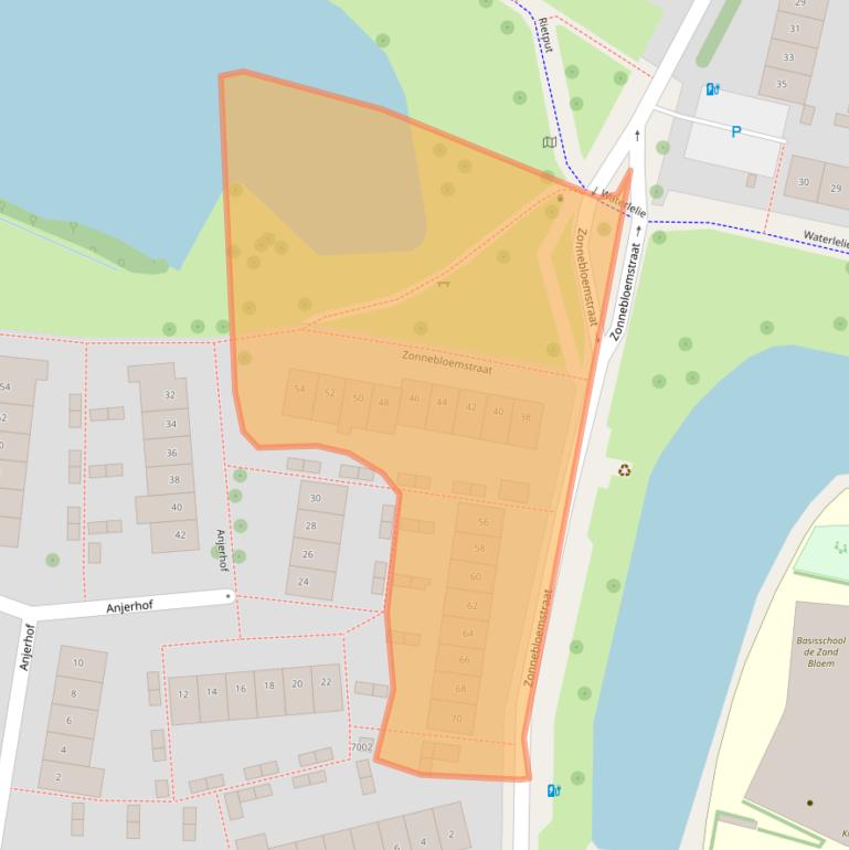 Kaart van postcodegebied 3434VC.