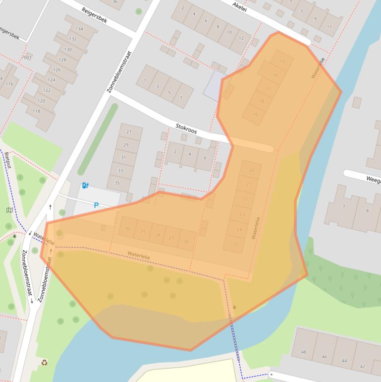 Kaart van postcodegebied 3434VK.