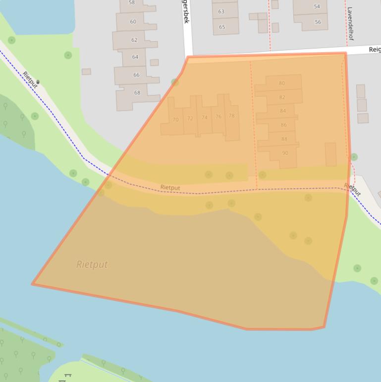 Kaart van postcodegebied 3434XM.