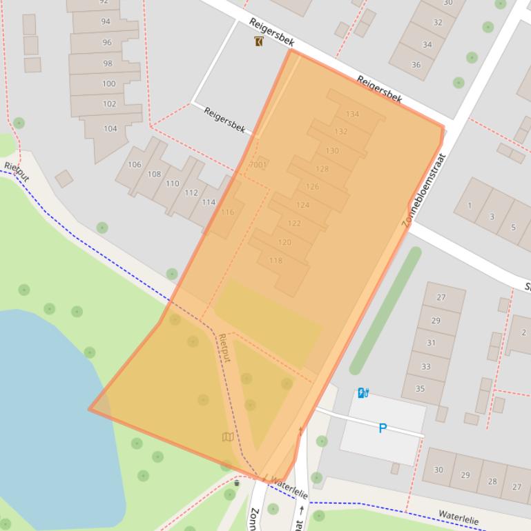 Kaart van postcodegebied 3434XP.