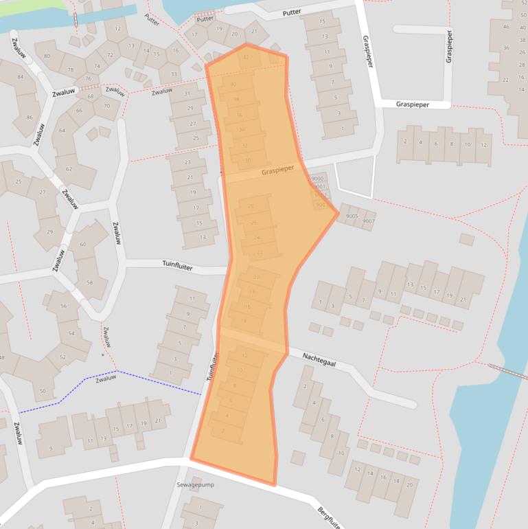 Kaart van postcodegebied 3435AG.