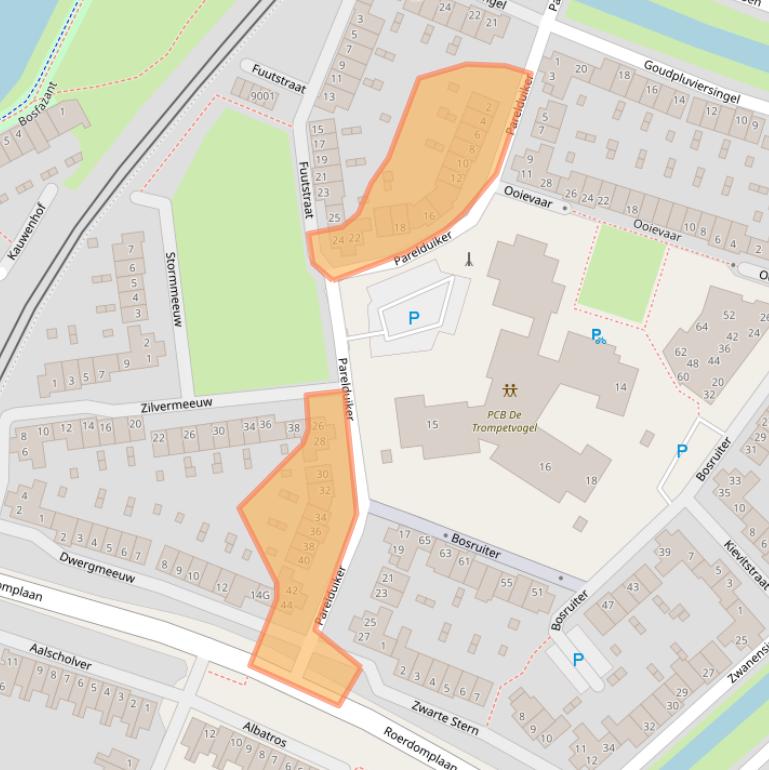 Kaart van postcodegebied 3435ER.