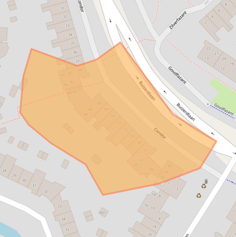 Kaart van postcodegebied 3435GC.