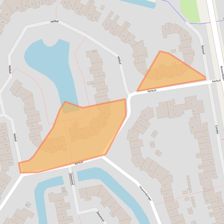 Kaart van postcodegebied 3435GL.