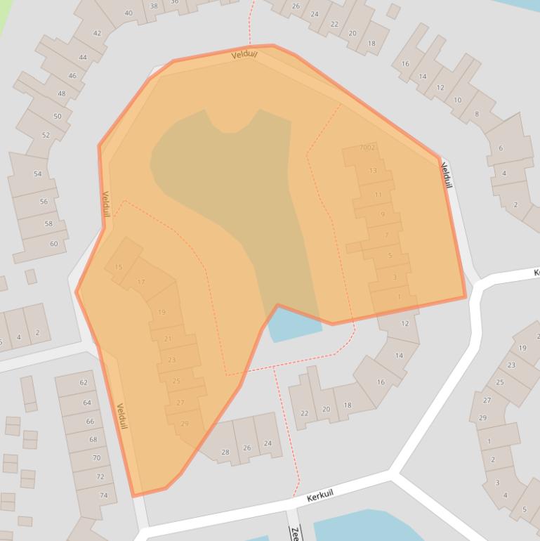 Kaart van postcodegebied 3435GN.