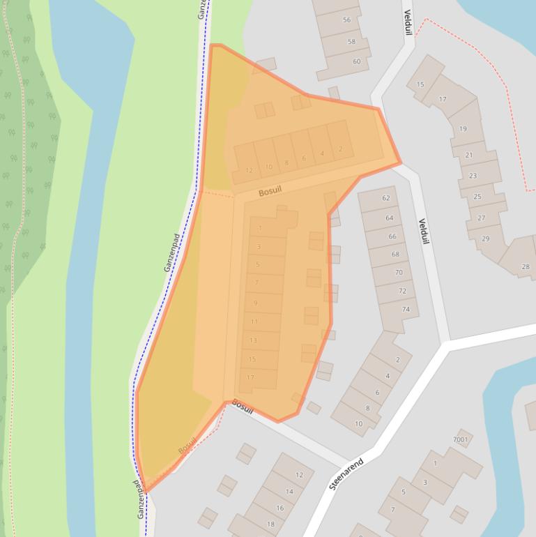 Kaart van postcodegebied 3435HD.