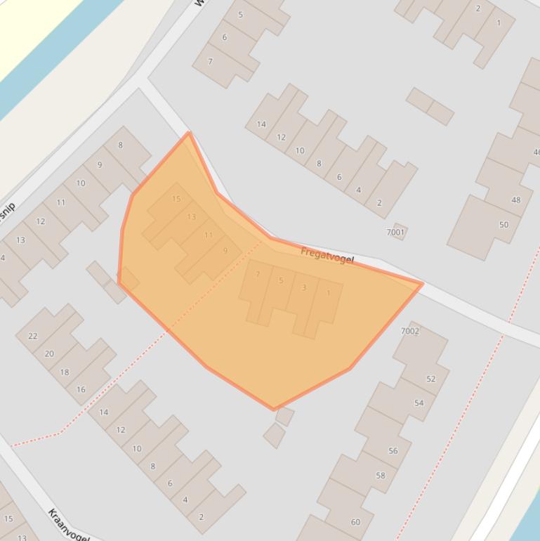 Kaart van postcodegebied 3435VB.