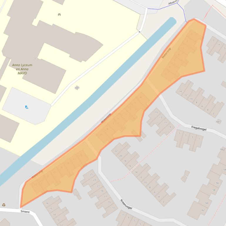 Kaart van postcodegebied 3435VD.