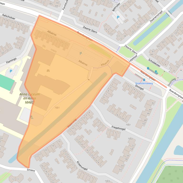 Kaart van postcodegebied 3435XA.