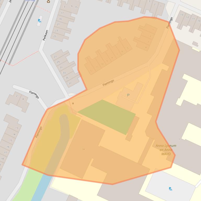 Kaart van postcodegebied 3435XG.