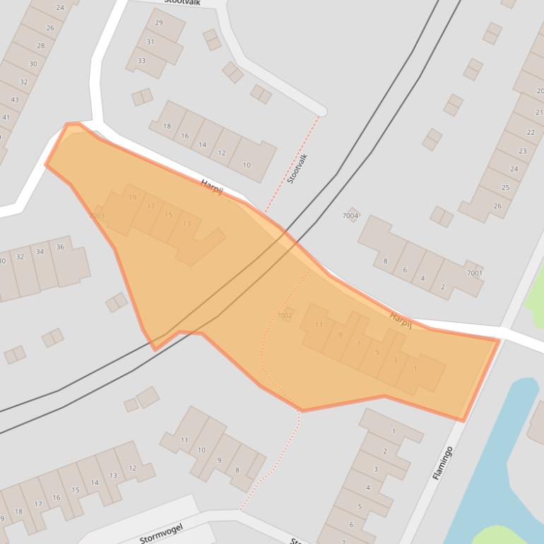 Kaart van postcodegebied 3435XL.