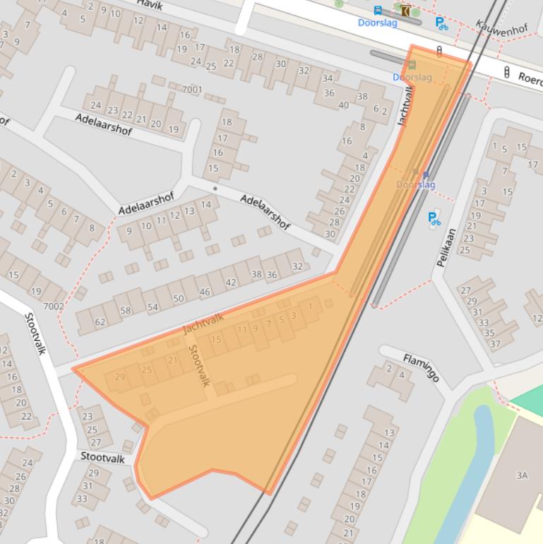 Kaart van postcodegebied 3435ZD.