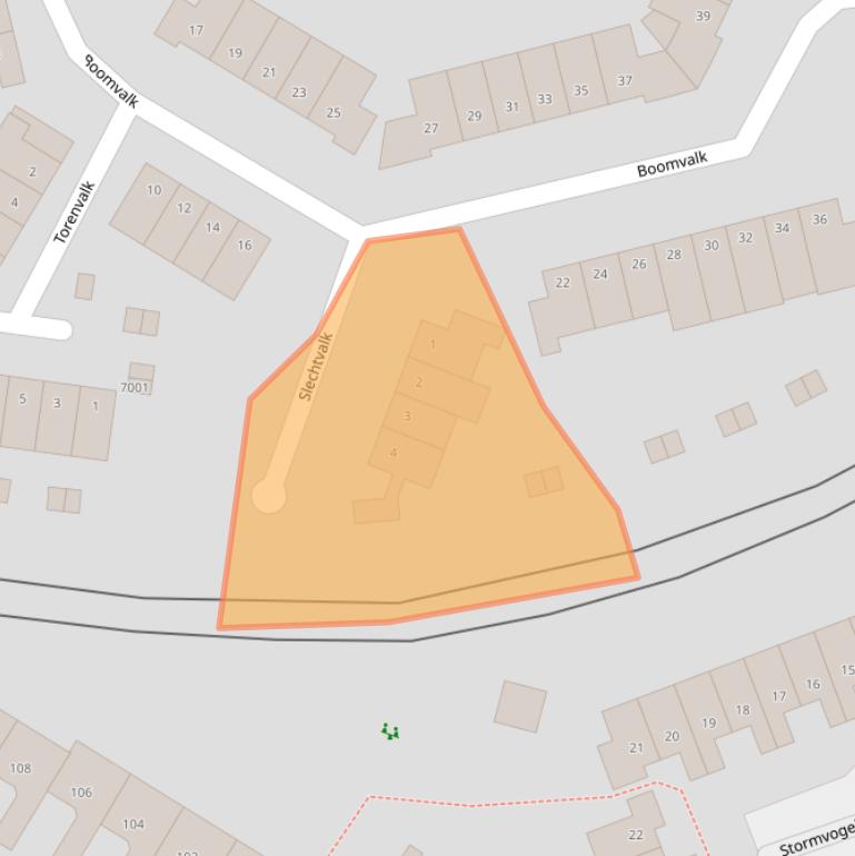 Kaart van postcodegebied 3435ZM.