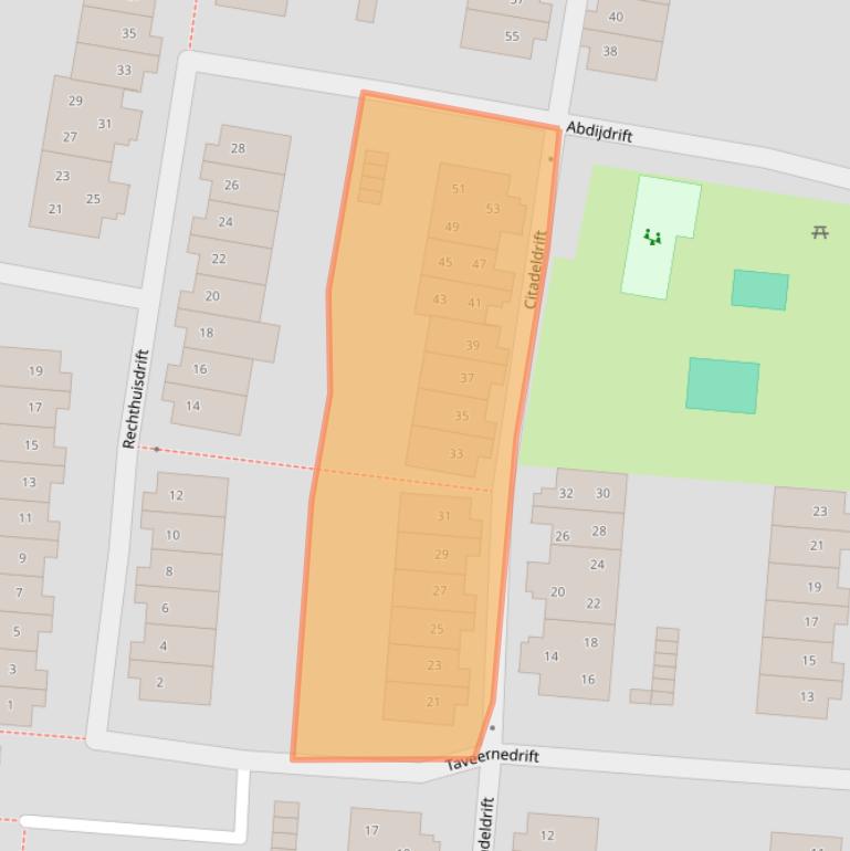 Kaart van postcodegebied 3436CK.