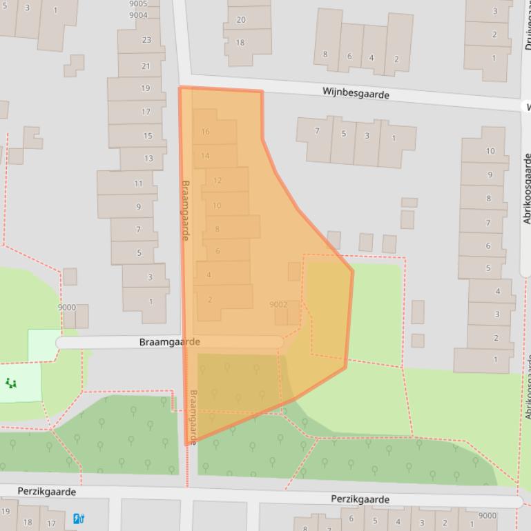 Kaart van postcodegebied 3436GN.