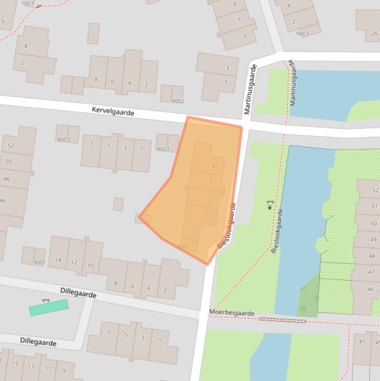 Kaart van postcodegebied 3436HA.